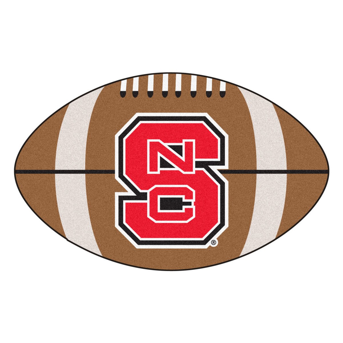 Nc State Football Rug 20.5"X32.5"
